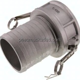 Kamlock-Kupplung (C) 100 (4")mm Schlauch, Aluminium