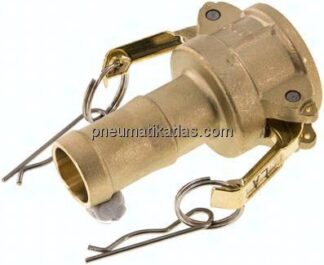 Kamlock-Kupplung (C) 25 (1")mm Schlauch, Messing