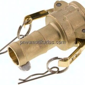 Kamlock-Kupplung (C) 25 (1")mm Schlauch, Messing