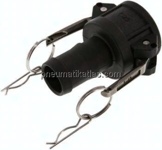 Kamlock-Kupplung (C) 32 (1-1/4")mm Schlauch, Polypropylen