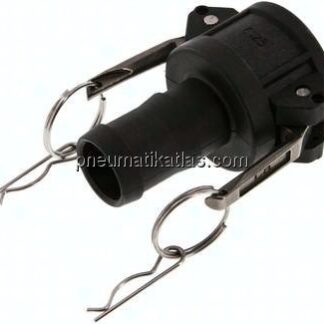 Kamlock-Kupplung (C) 32 (1-1/4")mm Schlauch, Polypropylen