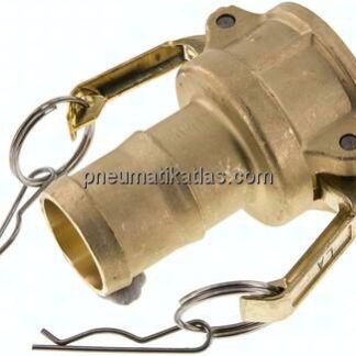 Kamlock-Kupplung (C) 38 (1-1/2")mm Schlauch, Messing