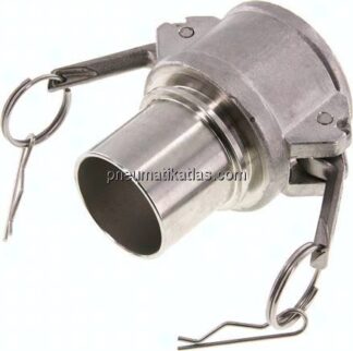 DIN/EN-Kamlock-Kupplung (C/CC) 50 (2")mm Schlauch, Edelstahl (1.4408)