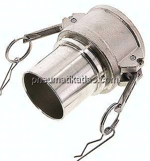 DIN/EN-Kamlock-Kupplung (C/CC) 63 (2-1/2")mm Schlauch, Edelstahl (1.4408)