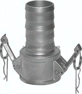 Kamlock-Kupplung (C) 127mm Schlauch, Edelstahl (1.4408)