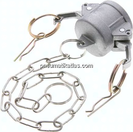 Kamlock-Verschlusskappe (DC) 1", Aluminium