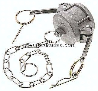 Kamlock-Verschlusskappe (DC) 1-1/4", Aluminium