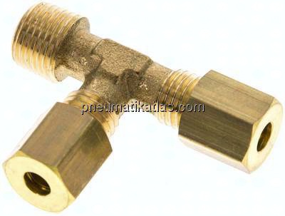 LE-Klemmringverschraubung R 1/8"-4 (M8x1)mm, Messing