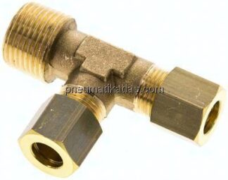 LE-Klemmringverschraubung R 3/8"-8 (M12x1)mm, Messing