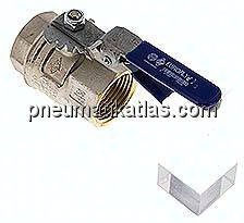 Absperrklappe mit Innengewinde Rp 1", 0 - 16bar