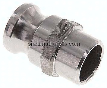 Kamlock-Stecker mit Anschweißende 33,7mm