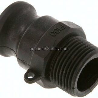 Kamlock-Stecker (F) R 1"(AG), Polypropylen