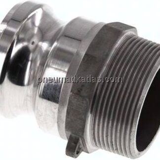 Kamlock-Stecker (F) R 2"(AG), Aluminium