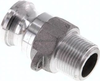 Kamlock-Stecker (F) R 3/4"(AG), Aluminium