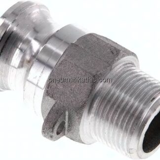 Kamlock-Stecker (F) R 3/4"(AG), Aluminium