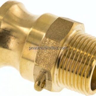 Kamlock-Stecker (F) R 3/4"(AG), Messing