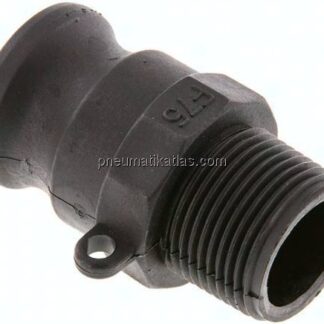 Kamlock-Stecker (F) R 3/4"(AG), Polypropylen