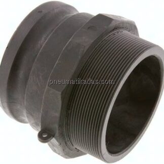 Kamlock-Stecker (F) R 4"(AG), Polypropylen