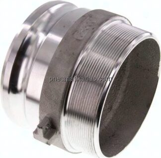 Kamlock-Stecker (F) R 5"(AG), Aluminium