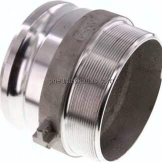 Kamlock-Stecker (F) R 5"(AG), Aluminium