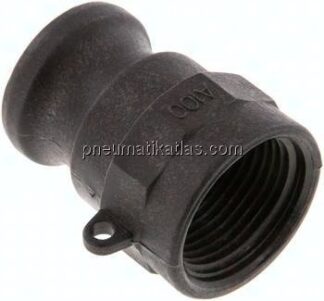 Kamlock-Stecker (A) Rp 1"(IG), Polypropylen