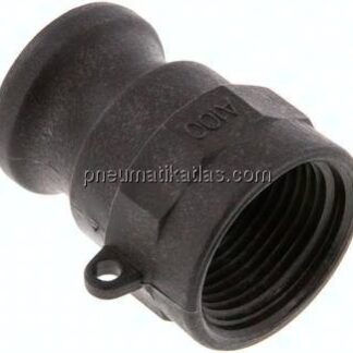 Kamlock-Stecker (A) Rp 1"(IG), Polypropylen