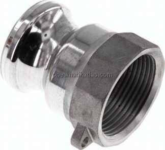 Kamlock-Stecker (A) Rp 1-1/4"(IG), Aluminium
