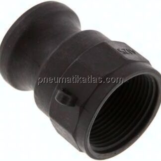Kamlock-Stecker (A) Rp 1-1/4"(IG), Polypropylen
