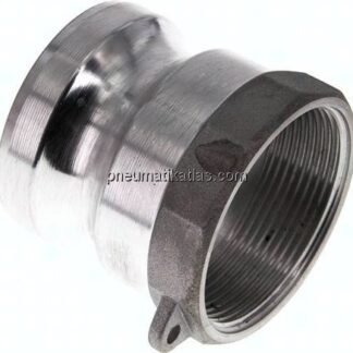 Kamlock-Stecker (A) Rp 2"(IG), Aluminium