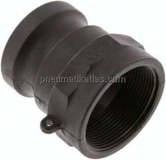 Kamlock-Stecker (A) Rp 2"(IG), Polypropylen