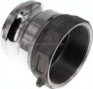 Kamlock-Stecker (A) Rp 2-1/2"(IG), Aluminium