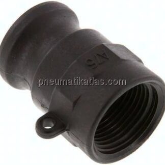 Kamlock-Stecker (A) Rp 3/4"(IG), Polypropylen