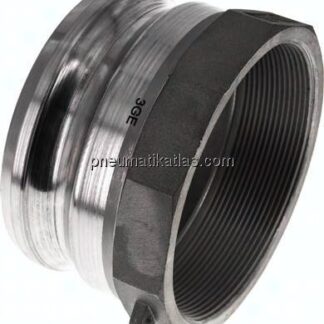Kamlock-Stecker (A) Rp 4"(IG), Aluminium