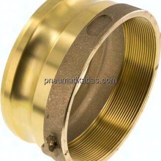 Kamlock-Stecker (A) Rp 5"(IG), Messing