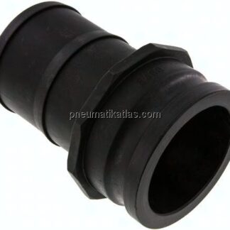 Kamlock-Stecker (E) 100 (4")mm Schlauch, Polypropylen