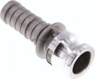 Kamlock-Stecker (E) 19 (3/4")mm Schlauch, Aluminium