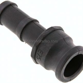 Kamlock-Stecker (E) 19 (3/4")mm Schlauch, Polypropylen