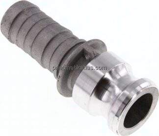 Kamlock-Stecker (E) 25 (1")mm Schlauch, Aluminium