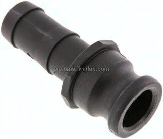 Kamlock-Stecker (E) 25 (1")mm Schlauch, Polypropylen