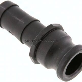 Kamlock-Stecker (E) 25 (1")mm Schlauch, Polypropylen