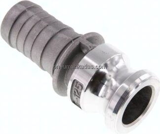 Kamlock-Stecker (E) 32 (1-1/4")mm Schlauch, Aluminium