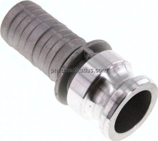 Kamlock-Stecker (E) 38 (1-1/2")mm Schlauch, Aluminium