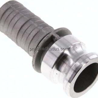 Kamlock-Stecker (E) 38 (1-1/2")mm Schlauch, Aluminium