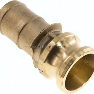 Kamlock-Stecker (E) 38 (1-1/2")mm Schlauch, Messing