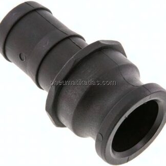 Kamlock-Stecker (E) 38 (1-1/2")mm Schlauch, Polypropylen
