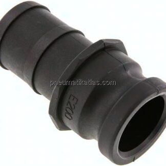 Kamlock-Stecker (E) 50 (2")mm Schlauch, Polypropylen