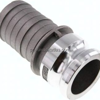 Kamlock-Stecker (E) 63 (2-1/2")mm Schlauch, Aluminium