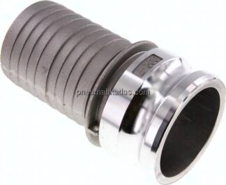 Kamlock-Stecker (E) 75 (3")mm Schlauch, Aluminium
