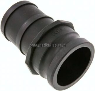 Kamlock-Stecker (E) 75 (3")mm Schlauch, Polypropylen
