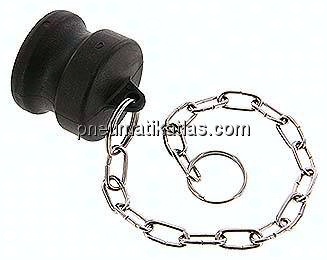 Kamlock-Verschlussstecker (DP) 1-1/2", Polypropylen
